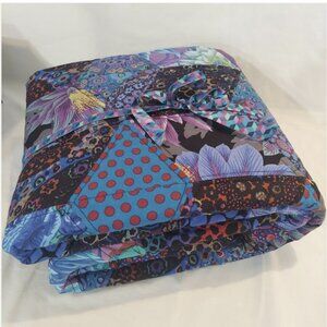 NEW IN BOX! COLLECTIBLE 2019 COACH + KAFFE FASSETT ART QUILT /THROW